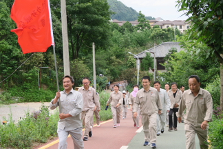 國家能源集團(tuán)大寨發(fā)電分公司開展 “迎端午 健步行”徒步活動?