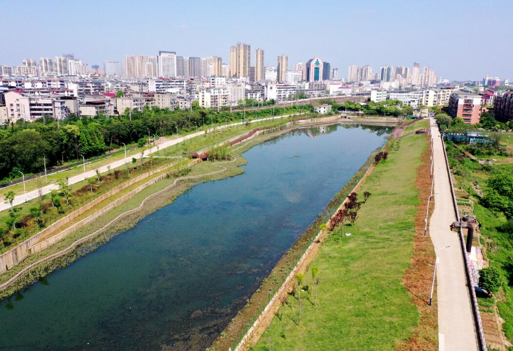 江西鷹潭這個水環(huán)境治理項目，很美！