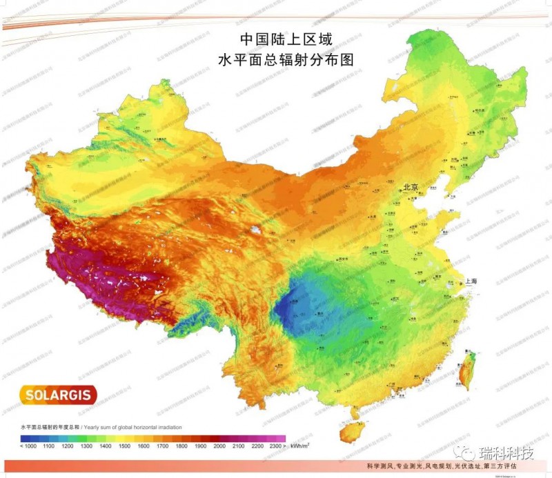 高清收藏！34省級行政區(qū)太陽能資源分布圖譜