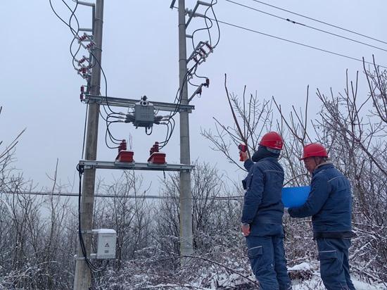 貴州大方供電局集結(jié)黨員青年隊(duì)伍 戰(zhàn)斗冰雪保供電