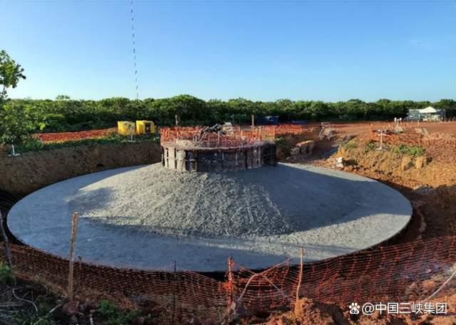 三峽巴西帕爾梅拉風電項目首臺風機基礎澆筑順利完成